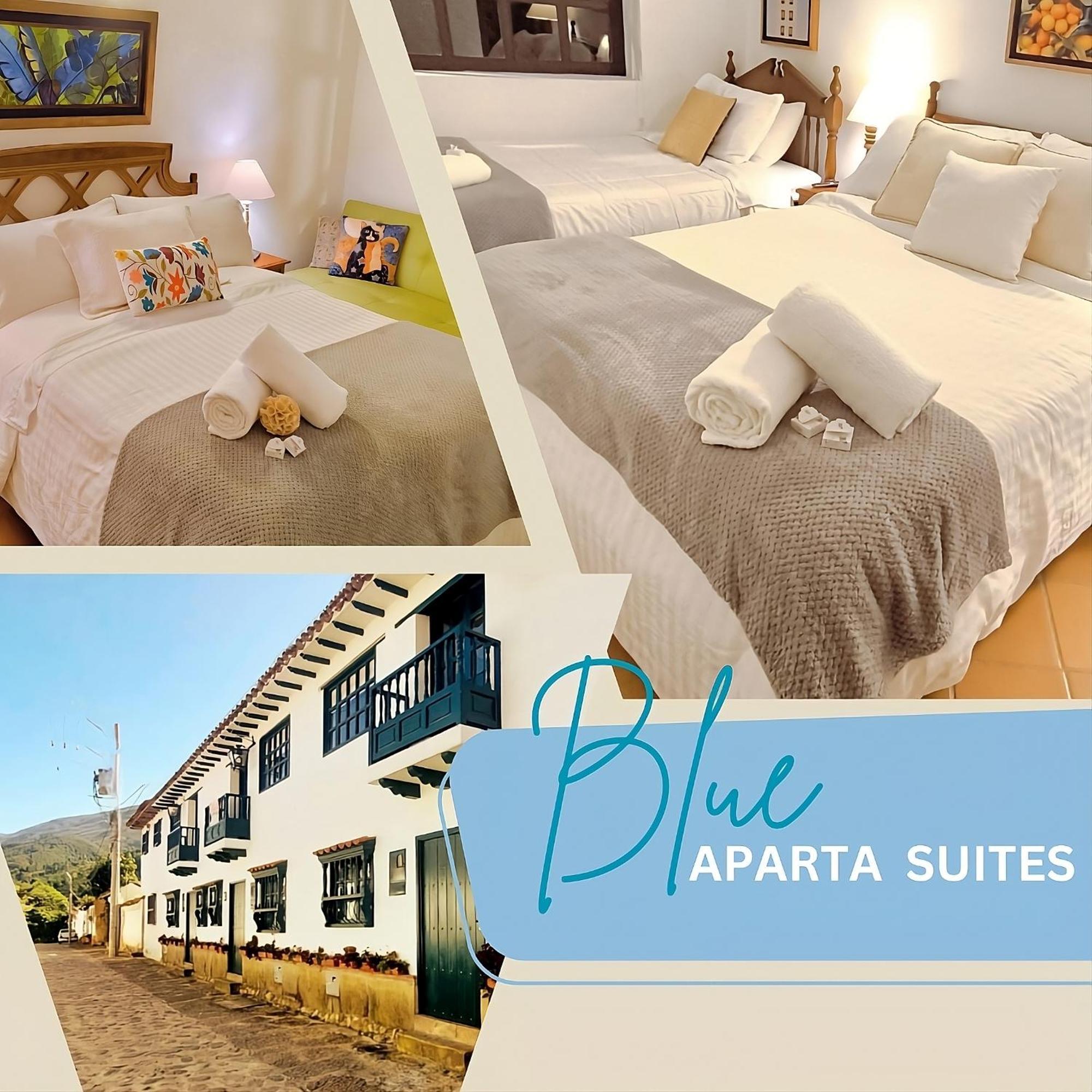 Blue Apartasuit Villa de Leyva Eksteriør billede